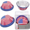 50 Party-Muffinförmchen * USA + Amerika * für Länderparty oder