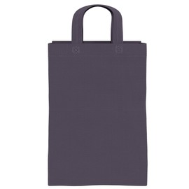 PERFECT TOTE 12-Pack Premium Quality Reusable Bags Foldable Non-Woven Fabric Shopping or Gift Totes, Dark Blue, Medium