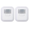 LED Plug-in Motion Sensor Light Wall Night Lamp with Brightness