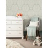 Simple Shapes Damask Classic Wallpaper - Peel and Stick (Single