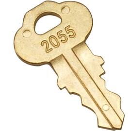 Key Replacment for Bradley 2055 - Toilet Paper Dispenser Key Model 2055 Replaces Original Bradley P10-526 Dispenser Key (1 Pack)