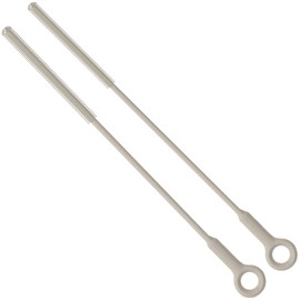 Raymeefa Extra Long Straw Cleaner Brush,Reusable and Soft Silicone Straw Cleaning Brush to Clean Crevice(Khaki)