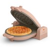 bella Flip-n-Store Waffle Maker with EverGood™ Ceramic Nonstick Coating, Fits-anywhere™