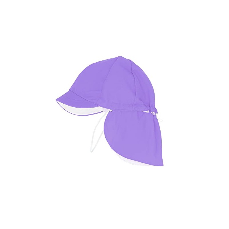 FOOTMARK 101215 Gymnastics Cap with Flap, Removable Flap, Murasaki (12)