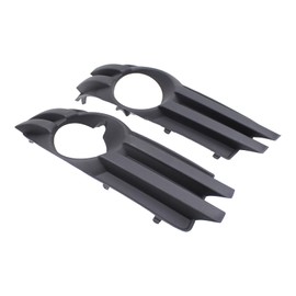 MOTOKU Pair Fog Light Cover Bezel Trim for Dodge Grand Caravan 2008-2010 Left Driver and Right Passenger Side