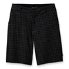 Smartwool Unisex Men's Merino Sport 10" Shorts, Black Check Pattern,