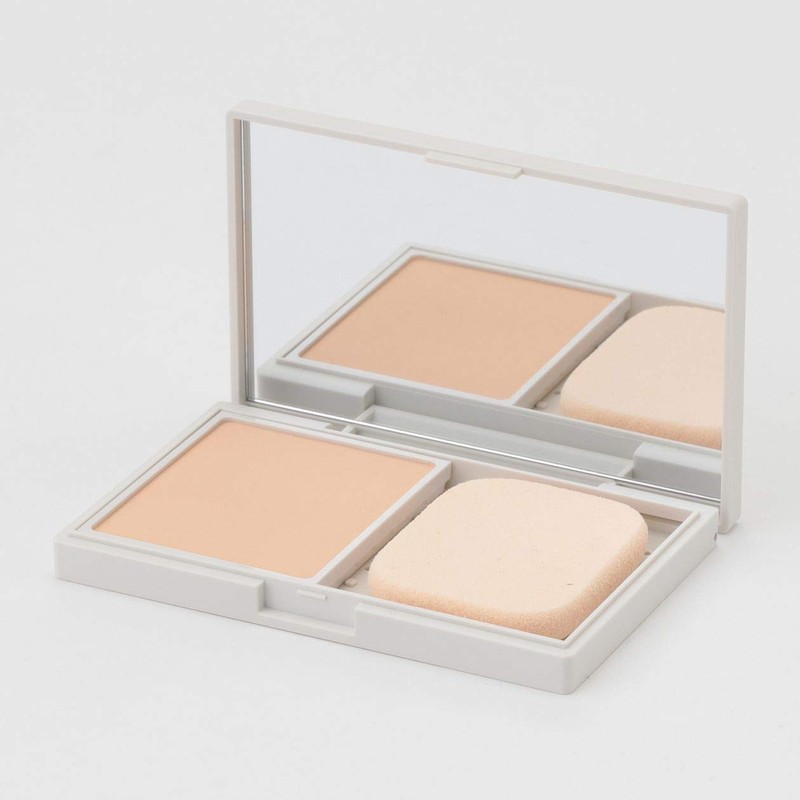 MUJI 02545925 UV Powder Foundation, Light Natural, SPF30, PA+++, 0.3