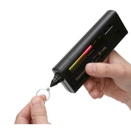 cultj Diamond Tester Diamond Tester Gemstone Tester Jewellery Tester Diamond Tester Gems Detector Pen LED Audio Gemstone Tester Portable Diamond Tester Gemstone Jewellery Gems Tool