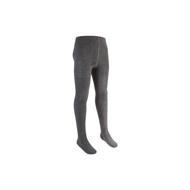 CHAAL® 2 Girls Cotton Tights Uniform School Kids Plain Thick