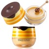 2PCS Lip Balm Honey Pot,Propolis Moisturizing Honey Lip Mask Lip