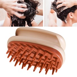 kokiya Hair Scrubber Scalp Brushes Comfortable Wet and Dry Hair Scalp Massager for Thick Curly Wet and Dry Hair Hotel Dorm, Pink