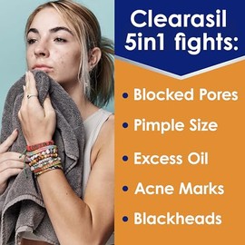 Pads de acción súper rápida y máxima fuerza Clearasil 90