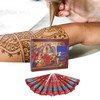 12PCS Temporary Tattoo Paste Waterproof Semi Permanent Tattoo Paste Cones
