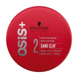 Schwarzkopf Osis Sand Clay Mouldable Styling Paste for Casual Styles and Rough Looks 85 ml