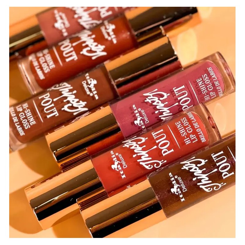 Labial Lip Gloss Thirsty Pout Hi-shine Italia Deluxe Brillo