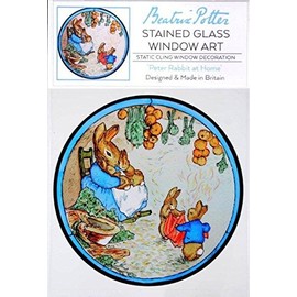 HENSITA Static Window Cling in Beatrix Potter's Peter Rabbit at Home Design