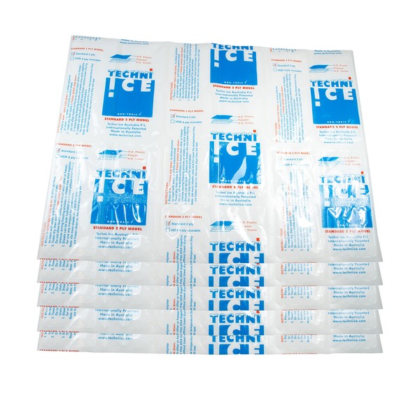 Techni Ice Standard 2 Ply Disposable/One to Two-time Use Dry Ice Replacement Sheets (5)