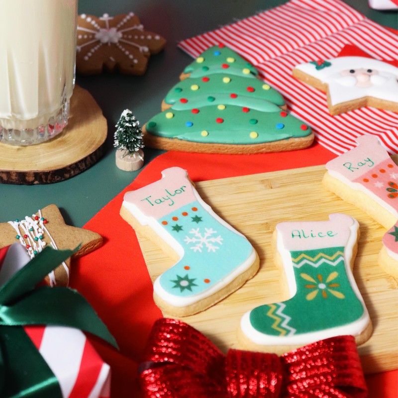 PME CH24CDK007 Cookie Decorating Kit, Write Your Name on Christmas