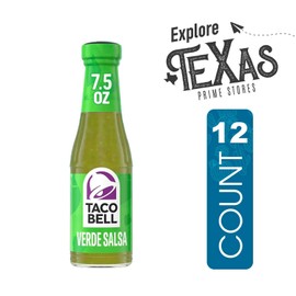 Taco Bell - Lavinia Essential Bundle: 12-Pack of Green Sauce, 7.5 oz Glass Bottle by Lavinia Essentials + 1 Utility Prop