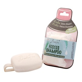 BadeFee Solid Shampoo with Energy Booster (with Coffee Extract, Solid Hair Shampoo, Plastic-Free, Gift Idea, Natural Ingredients)