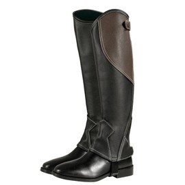 PFIFF Mini Chaps Black/Brown Size:S