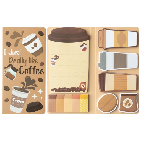 B1ykin Sticky Notes Set - Cartoon Theme Cute Self-Stick Notes