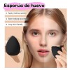 45pzs Brochas Maquillaje Base Profesional Kit Con Esponjas