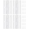 Pack of 4 Hinge, Foldable, 68 mm x 38 mm,
