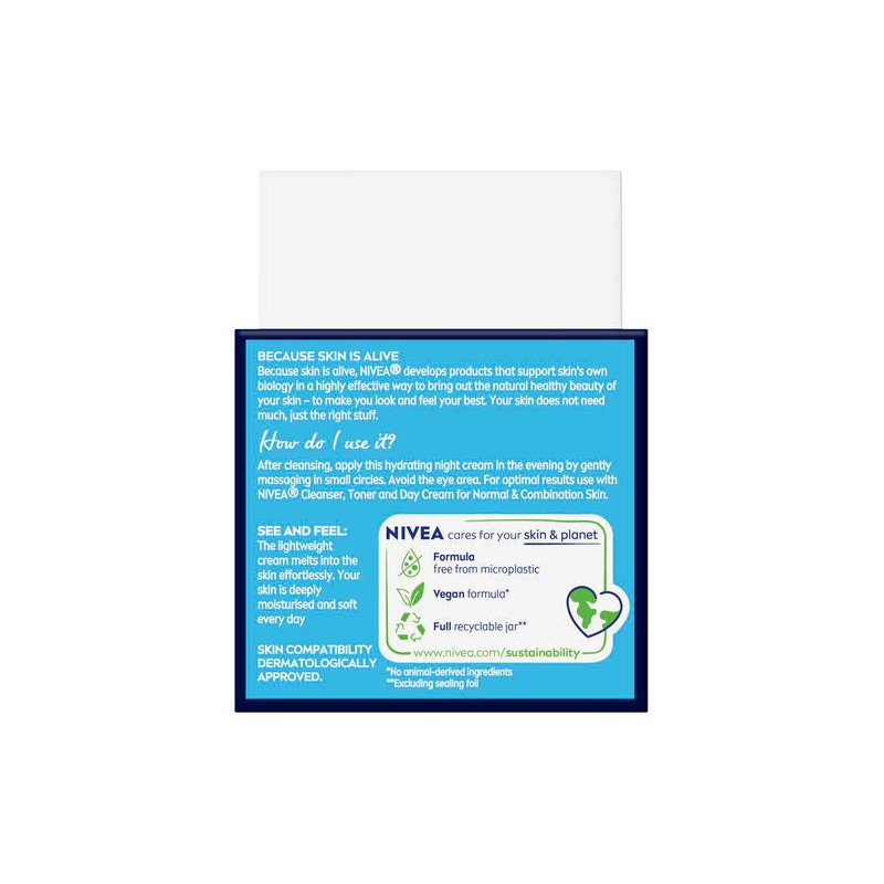 Nivea Daily Essentials Regenerating Night Cream 50mL