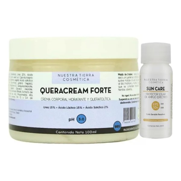 Crema Urea 15% + Lactico 15% + Salicílico 2% Psoriasis
