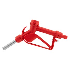 Ad-Blue/Diesel Gravity fed Trigger Fuel delivery Gun for 19mm Hose,Stainless Steel Nozzle,Highly Visible red,Ideal for use with IBC Tanks