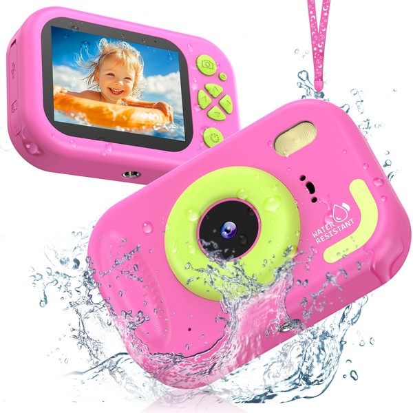 Children's Camera, Waterproof Camera for Children, 1080P Digital Camera Video