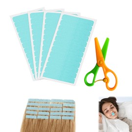CZNBZIU Pack of 4 Replacement Tapes for Tape-In Hair Extensions, High Adhesion, Hair Tape for Hair Extensions, Hair Weft