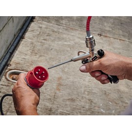 Original Einhell 2-Way Blow Gun Compressor Accessory (Suitable for all Einhell Compressors with Quick Coupling, 2 Air Connections, Max. 8 bar)