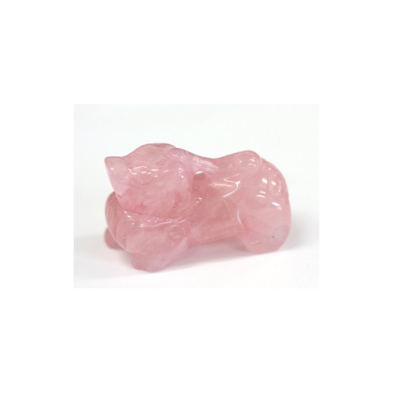 [Stone Distribution Center] [Sculpture Figurine] Ya'az Rose Quartz Natural Stone