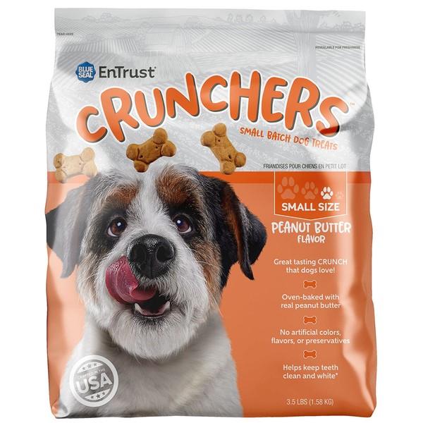 Blue Seal EnTrust CRUNCHERS Dog Treats for Small Dogs |