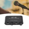 2 Channel Sound Amplifier Balanced 1/4 Inch 6.35mm Gain Independent