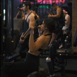 BURZKA Straps Gym Uso Rudo Correas Reforzadas Mujer Colores para Levantamiento de Pesas Culturismo Entrenamiento de Fuerza (Rosa)