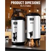 WantJoin Insulated Beverage Dispenser-75 Cup Hot&Cold water Urn for Catering-Stainless