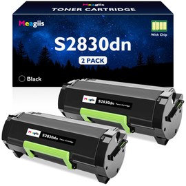 Meagiis S2830 S2830dn Toner Compatible for Dell S2830 Toner Cartridge Black