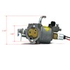 The ROP Shop | Carburetor for Onan Cummins A041D736, Microquiet