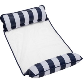 DxZephious Aquatic 4-in-1 Monterey Hammock Pool Float - Blue Navy - Adults