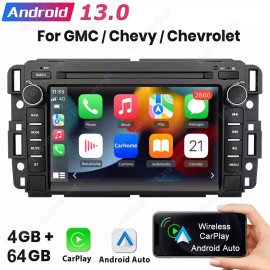 For GMC Yukon Chevy Silverado Sierra Android 13 Car Stereo Radio GPS Navi WiFi