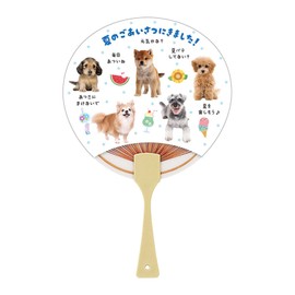 Sanrio JSP 22-5 685836 Summer Dog Photo Fan Message Card