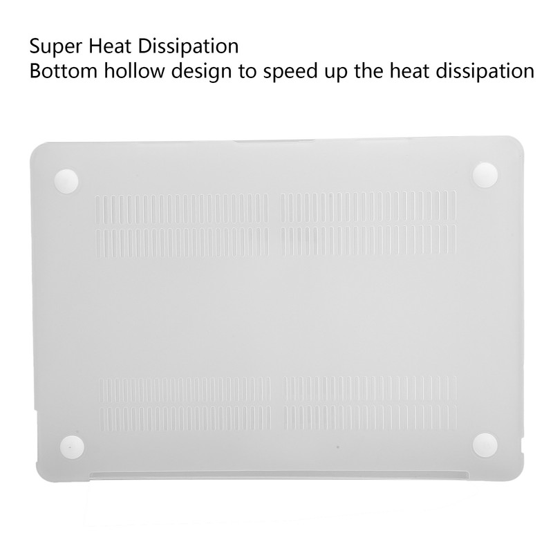 Laptop Protective Shell Top Bottom Cover Silicone Dust Sticker for