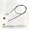 Throttle Control Cable Compatible/Replacement 055-8020-00, 055802000, 53" Lawn Mower Throttle