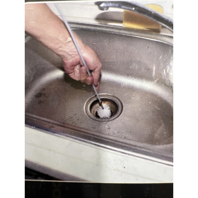 iit 60 Inch Drain Cleaner Brush Pipe Cleaner Clog Remover