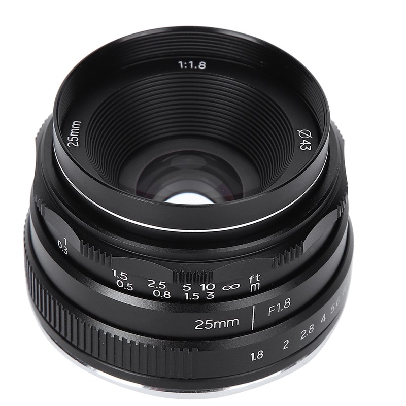 NEWYI 25mm F1.8 E Mount Large Aperture Small Wideangle Portrait