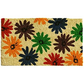Callowaymills 121372436 Colorful Daisies Doormat