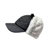 WITHMOONS Womens Fleece Earflaps Cap - Padded Quilting Warm Winter